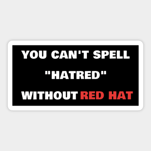 Stop the hate anti Trump stickers mugs gift Sticker